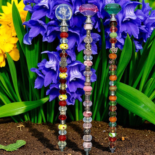 Grow Your Glee: How Handcrafted Garden Stakes Brighten Spaces