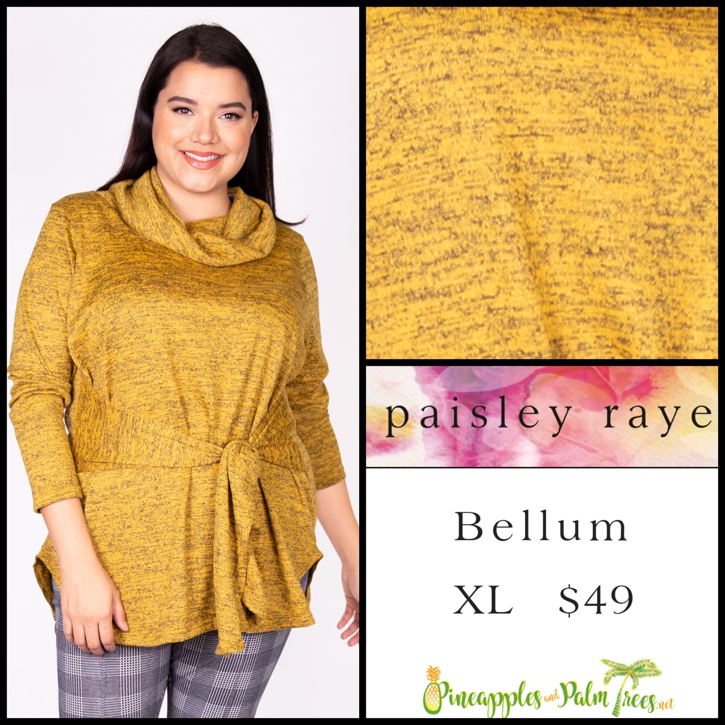 Top: Bellum XL - yellow
