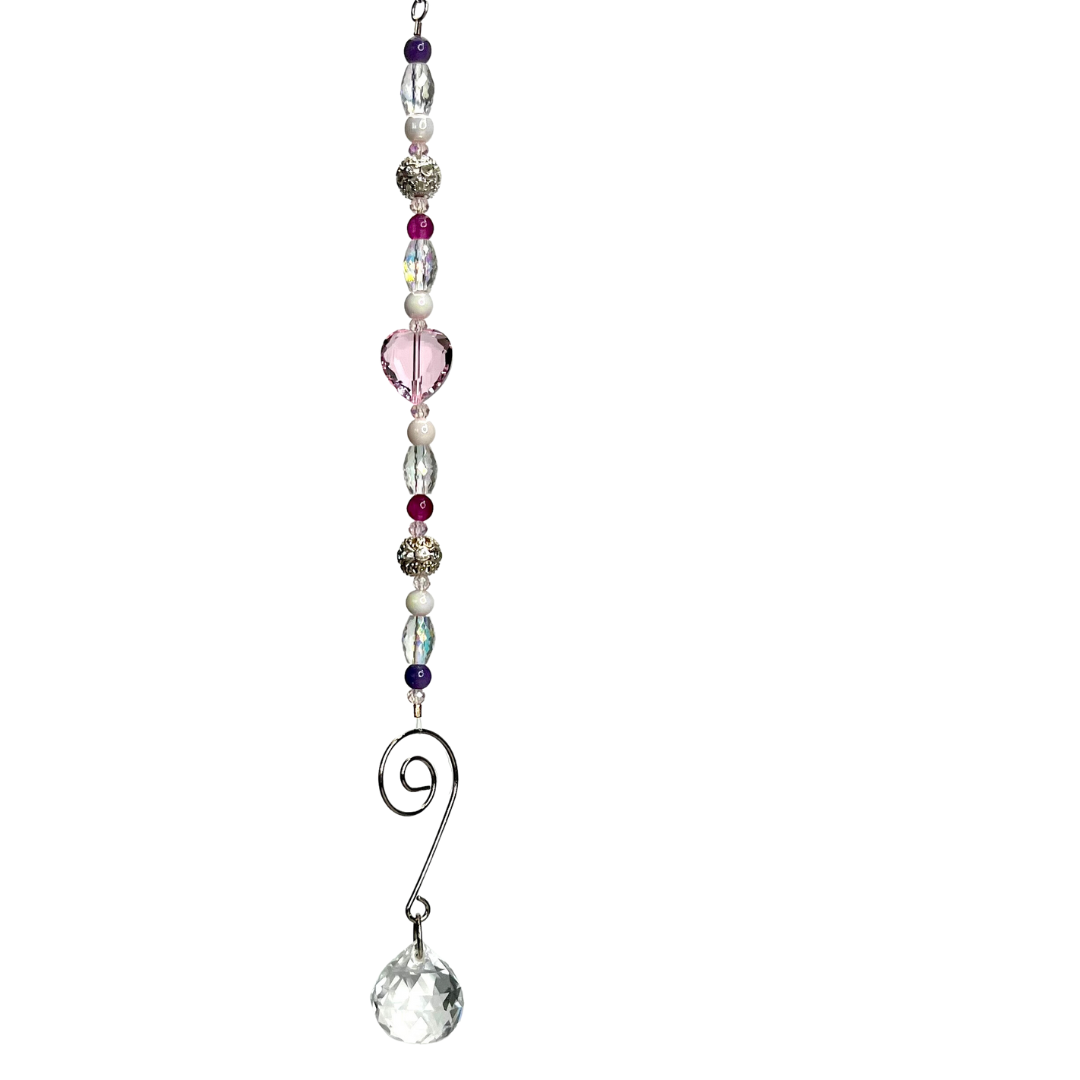 Sun Catcher: Ruby Glow