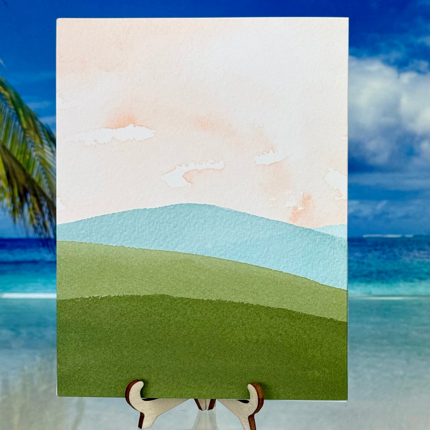 Greeting Card: You're the Greatest - mountains