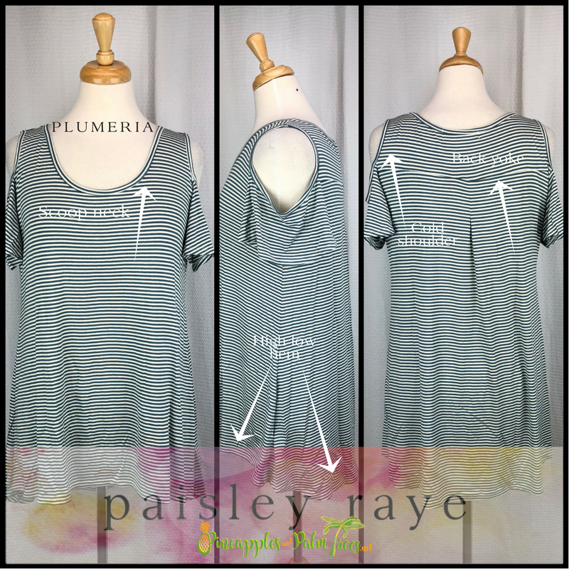 Top: Plumeria XL - punch