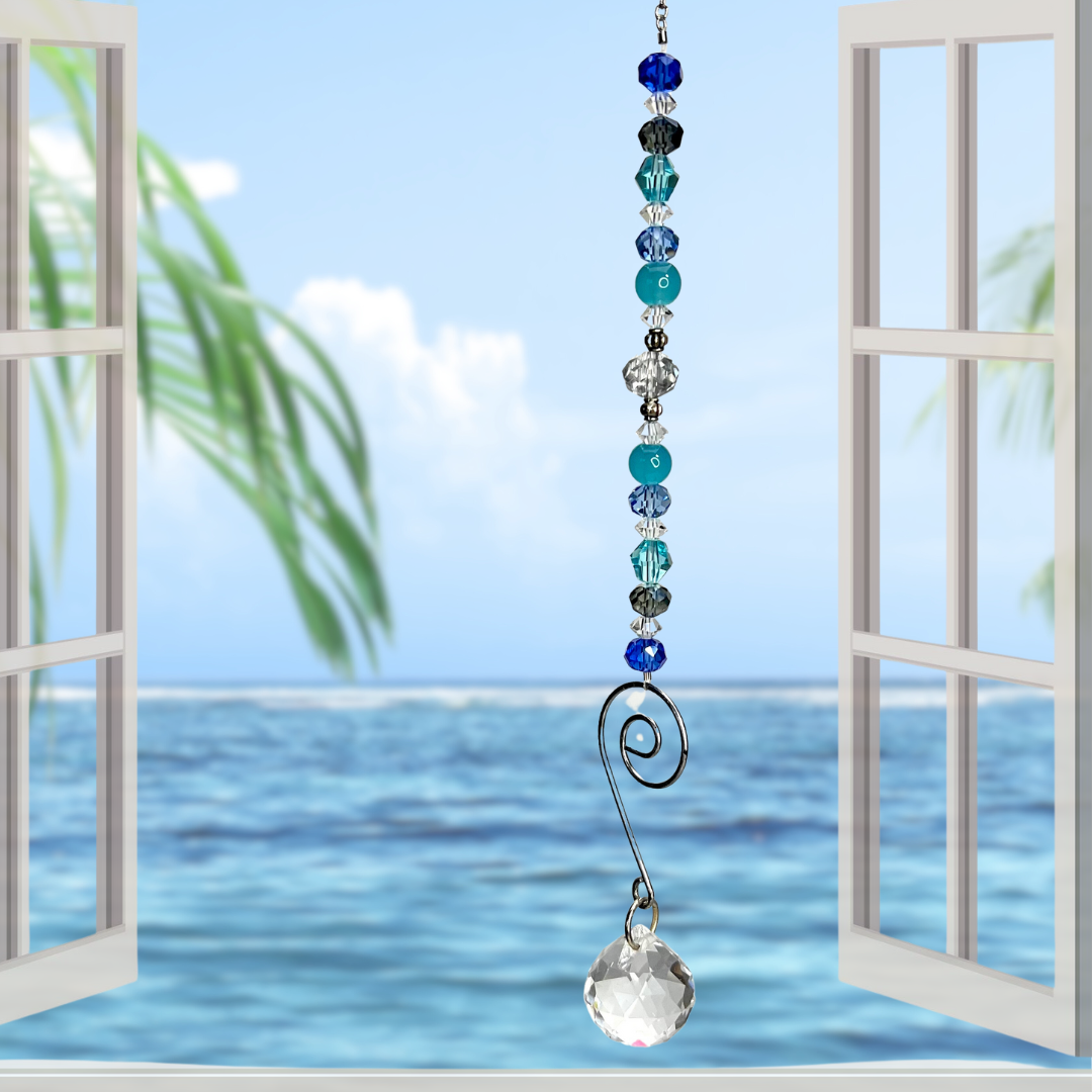 Sun Catcher: Crystal Tide
