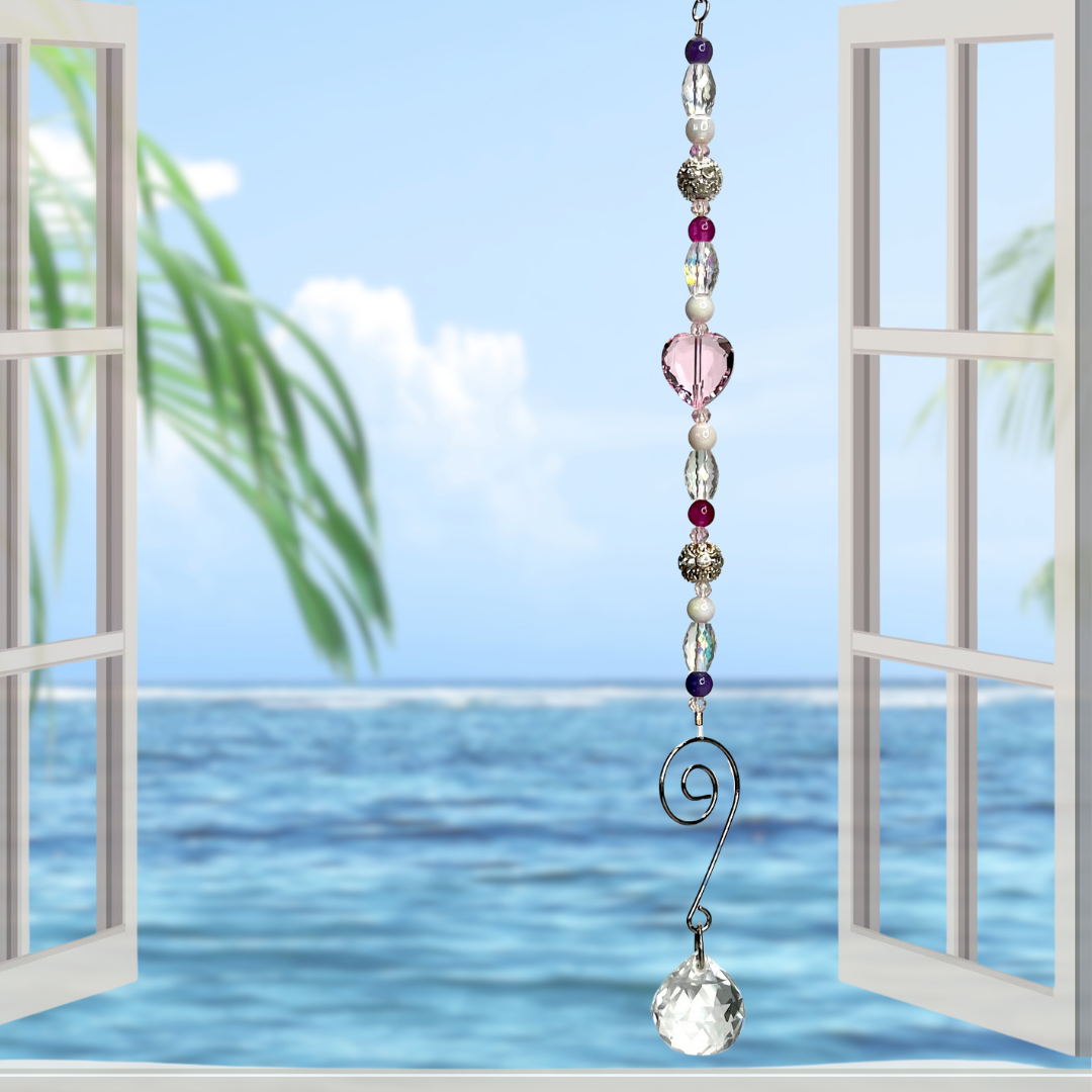 Sun Catcher: Ruby Glow