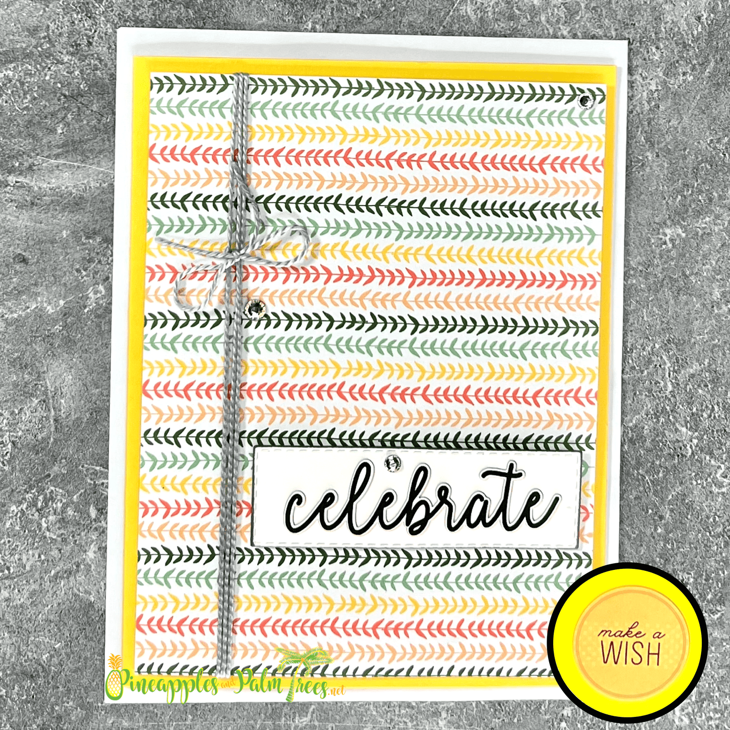 Greeting Card: Celebrate - arrows