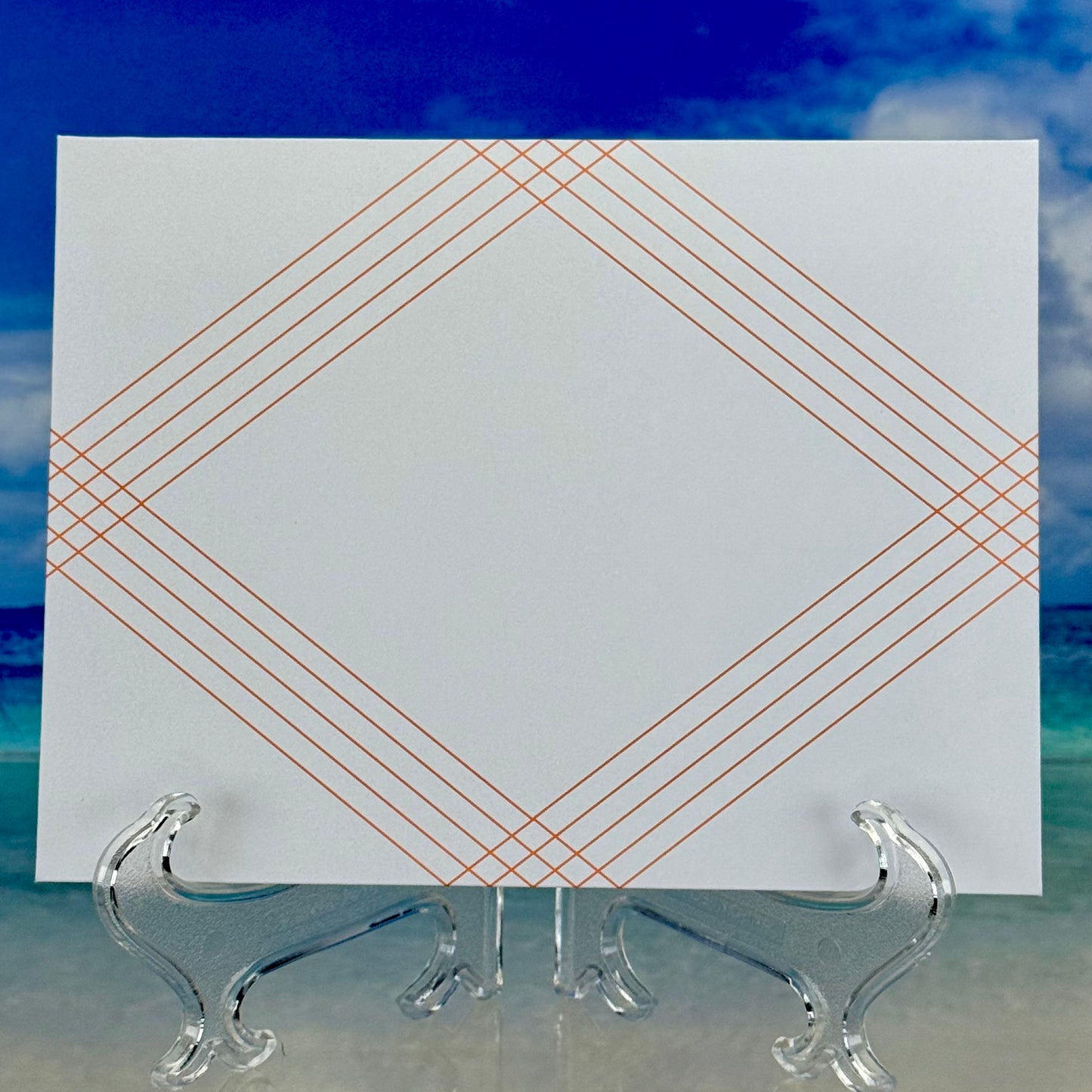 ‘Let’s Celebrate You’ greeting card envelope.