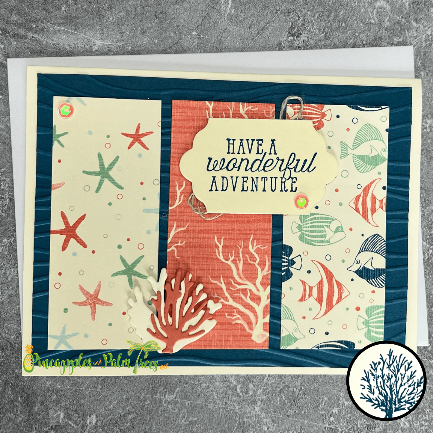 Greeting Card: Have a Wonderful Adventure - sea