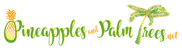 Pineapples and Palm Trees logo