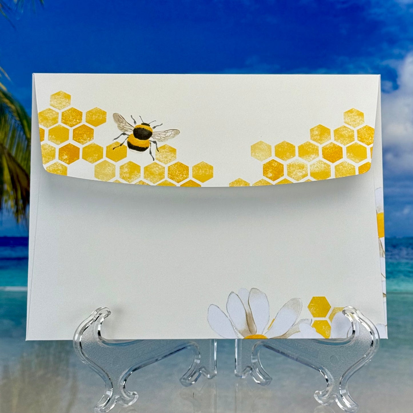 “Thank you for always being there for me” greeting card matching envelope