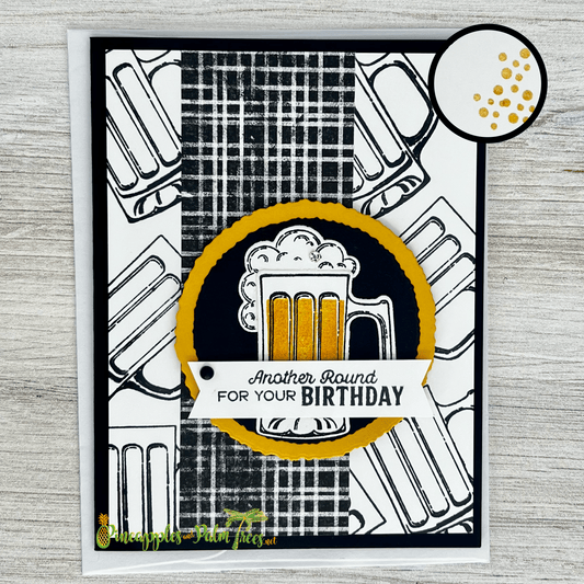 Greeting Card: Another Round For Your Birthday - beer