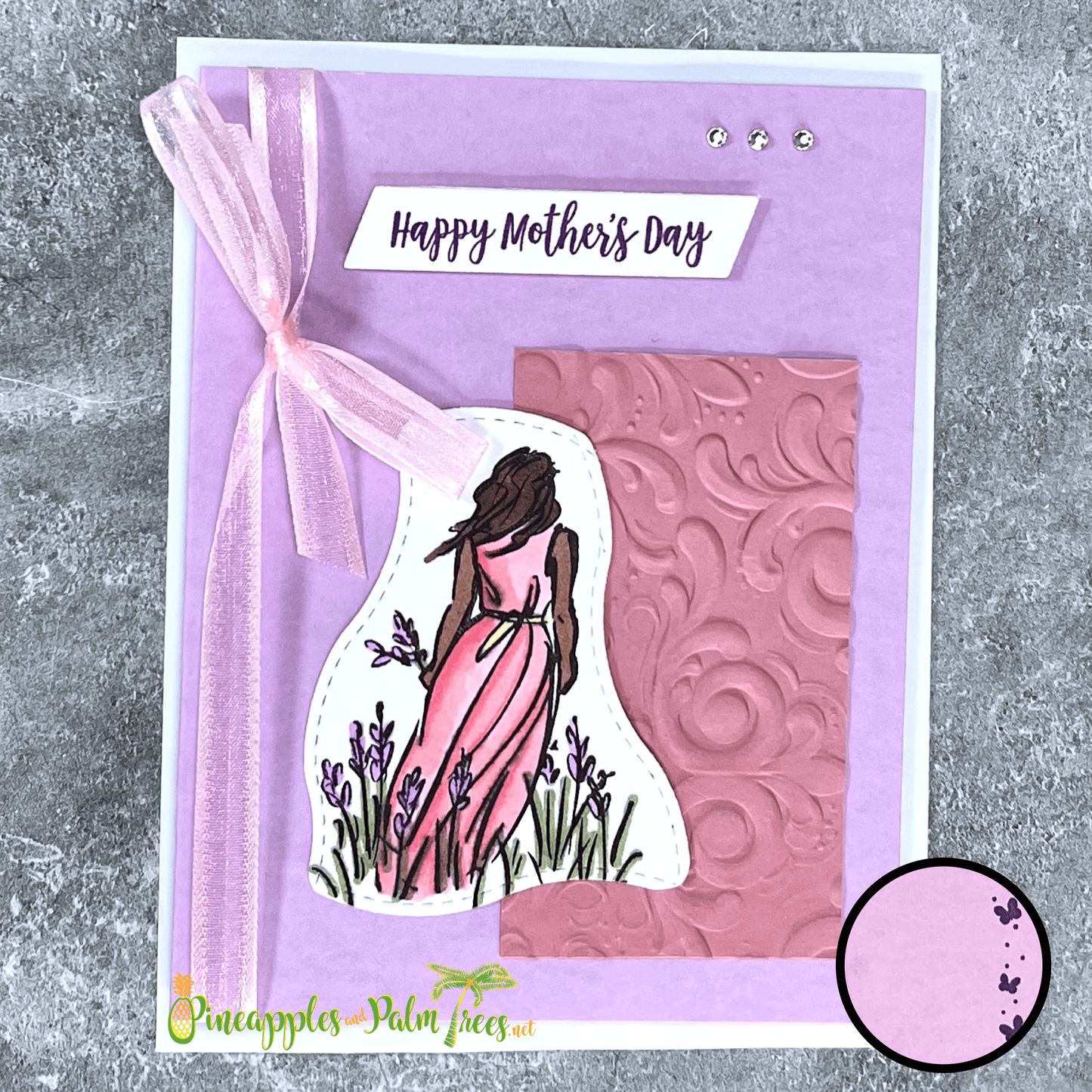 Greeting Card: Happy Mother's Day - blush