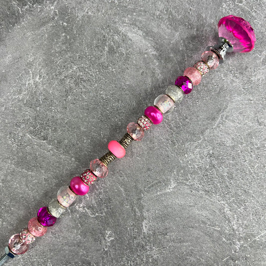 Garden Stake 1': Pink Crystal Sparkle