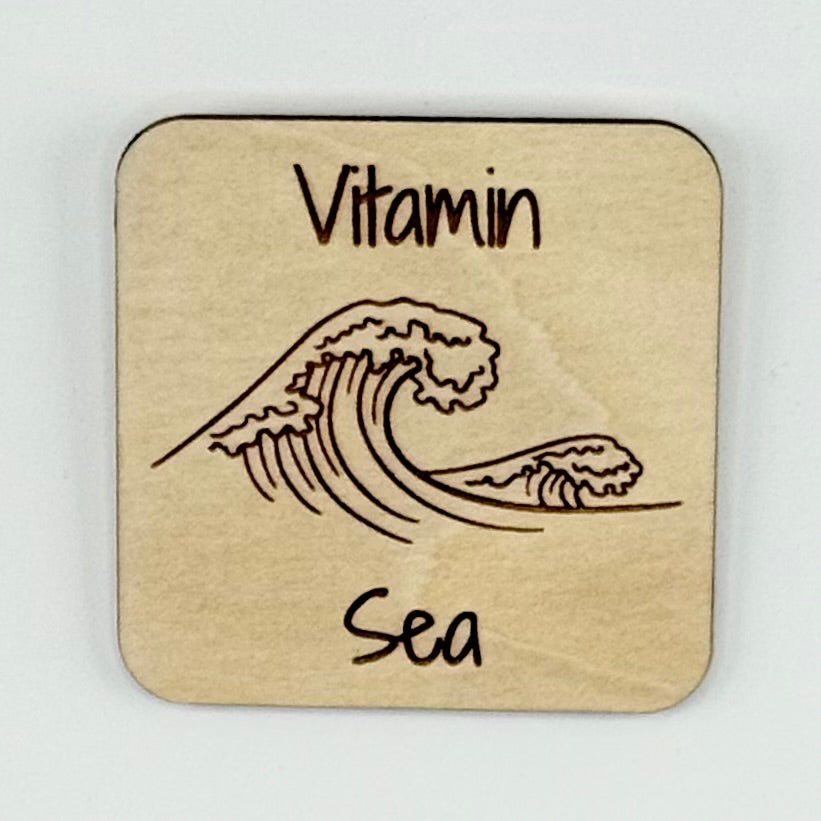 Fridge Magnet: Vitamin Sea