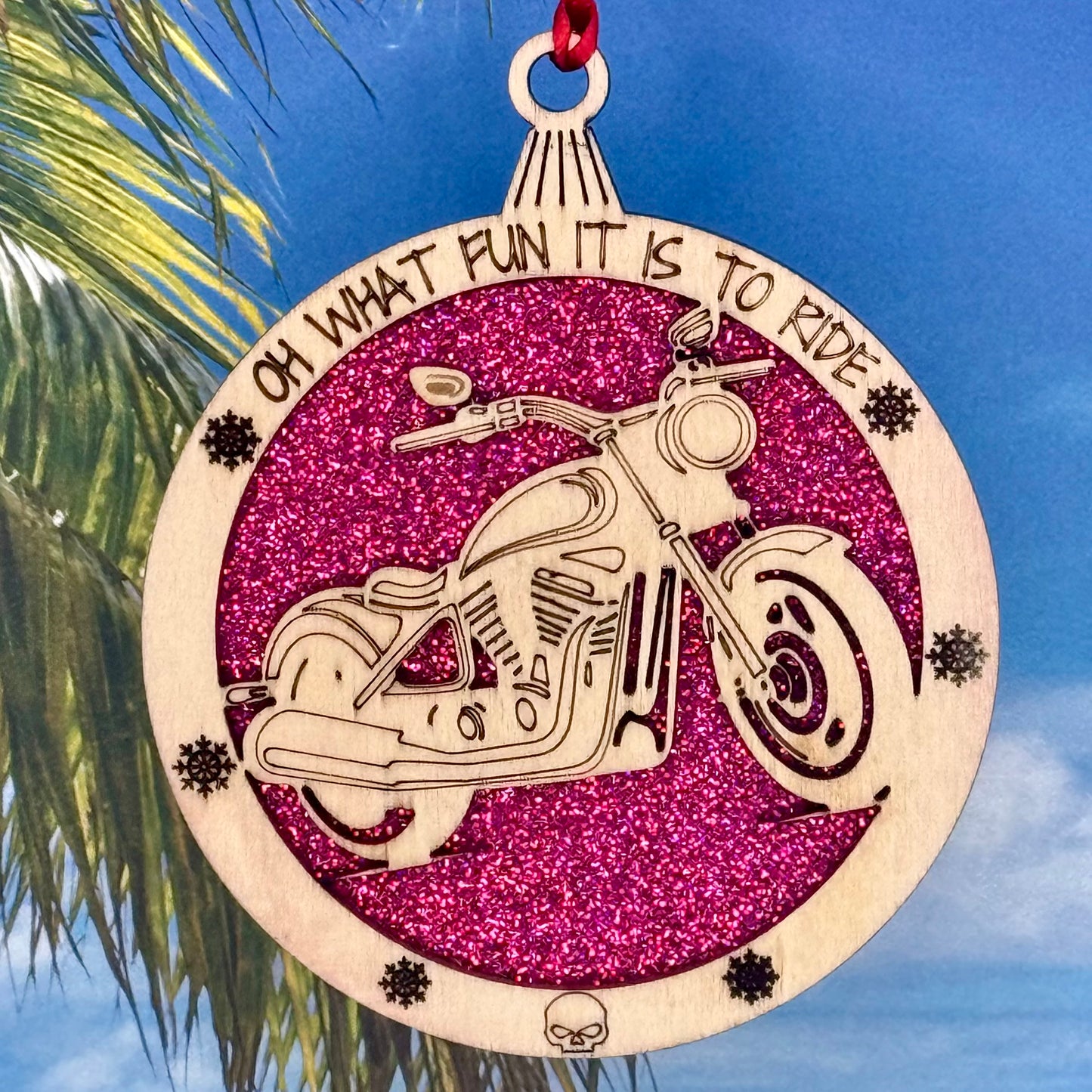 Lasered Christmas Ornaments: Oh What Fun It Is To Ride - Various