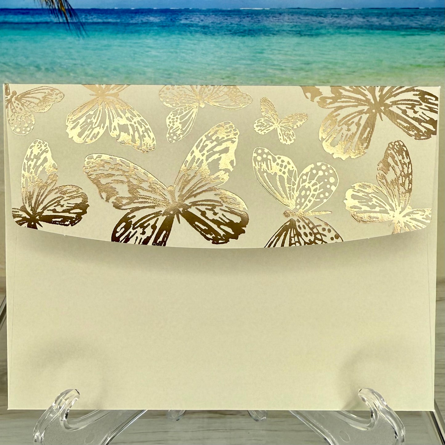 Greeting Card: Surrounding You With Love - butterflies