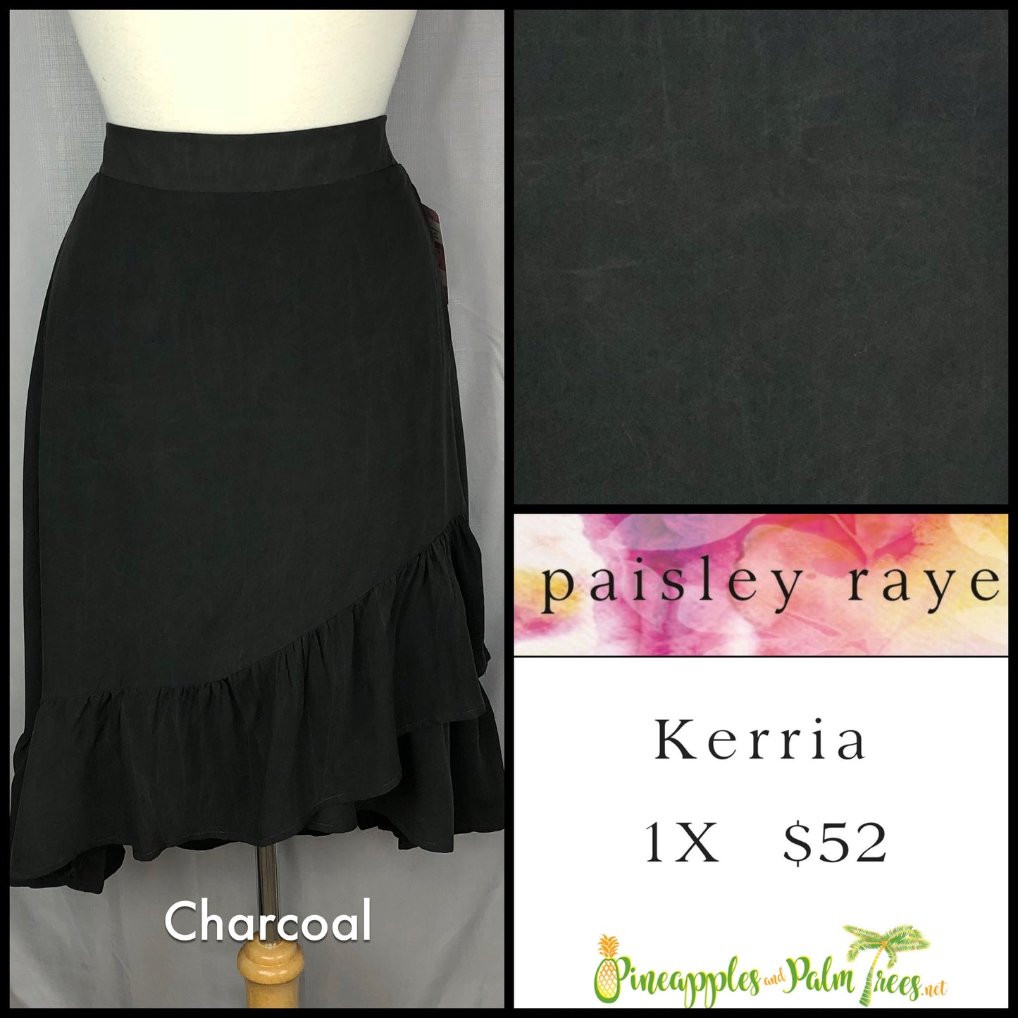 Skirt: Kerria 1X - black