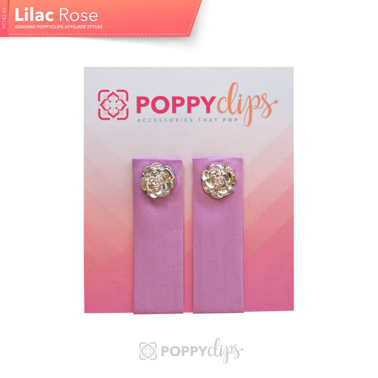 PoppyClips: Lilac - rose