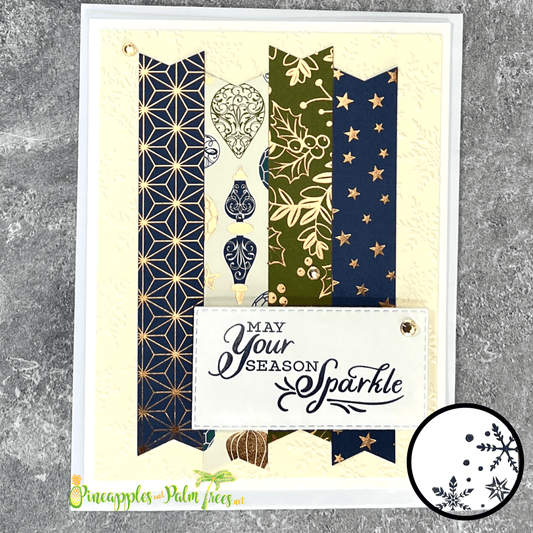 Greeting Card: May Your Season Sparkle - foil