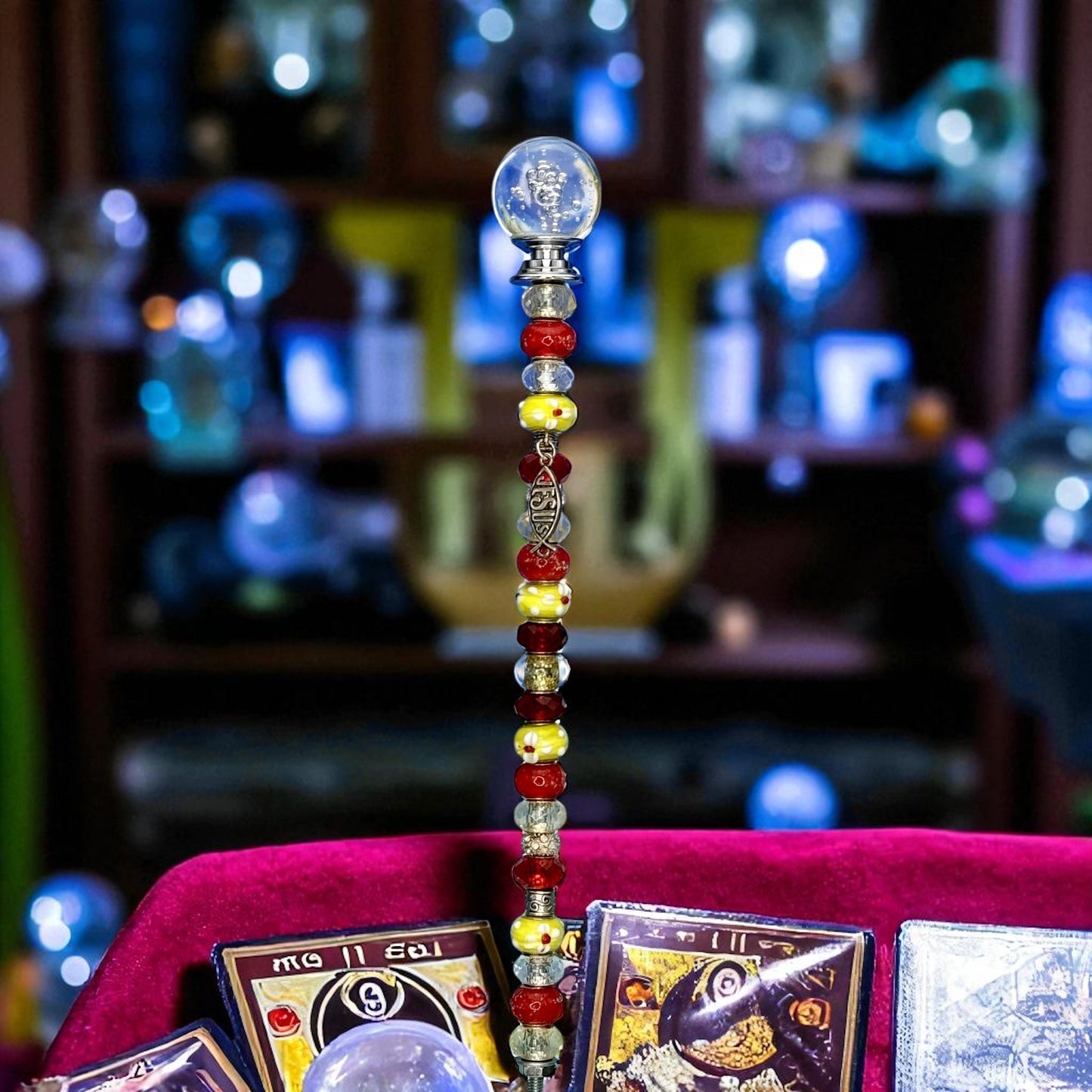 Garden Stake 1': Grace & Glory - red