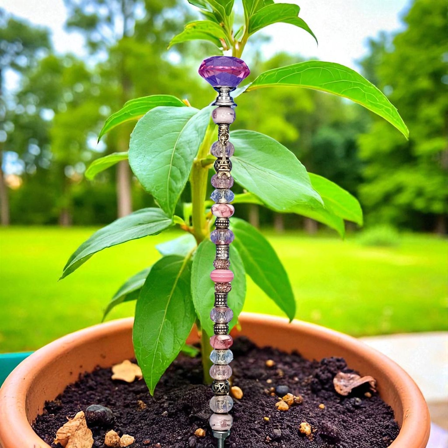 Garden Stake 1': Parisian Dreams - Eiffel Tower