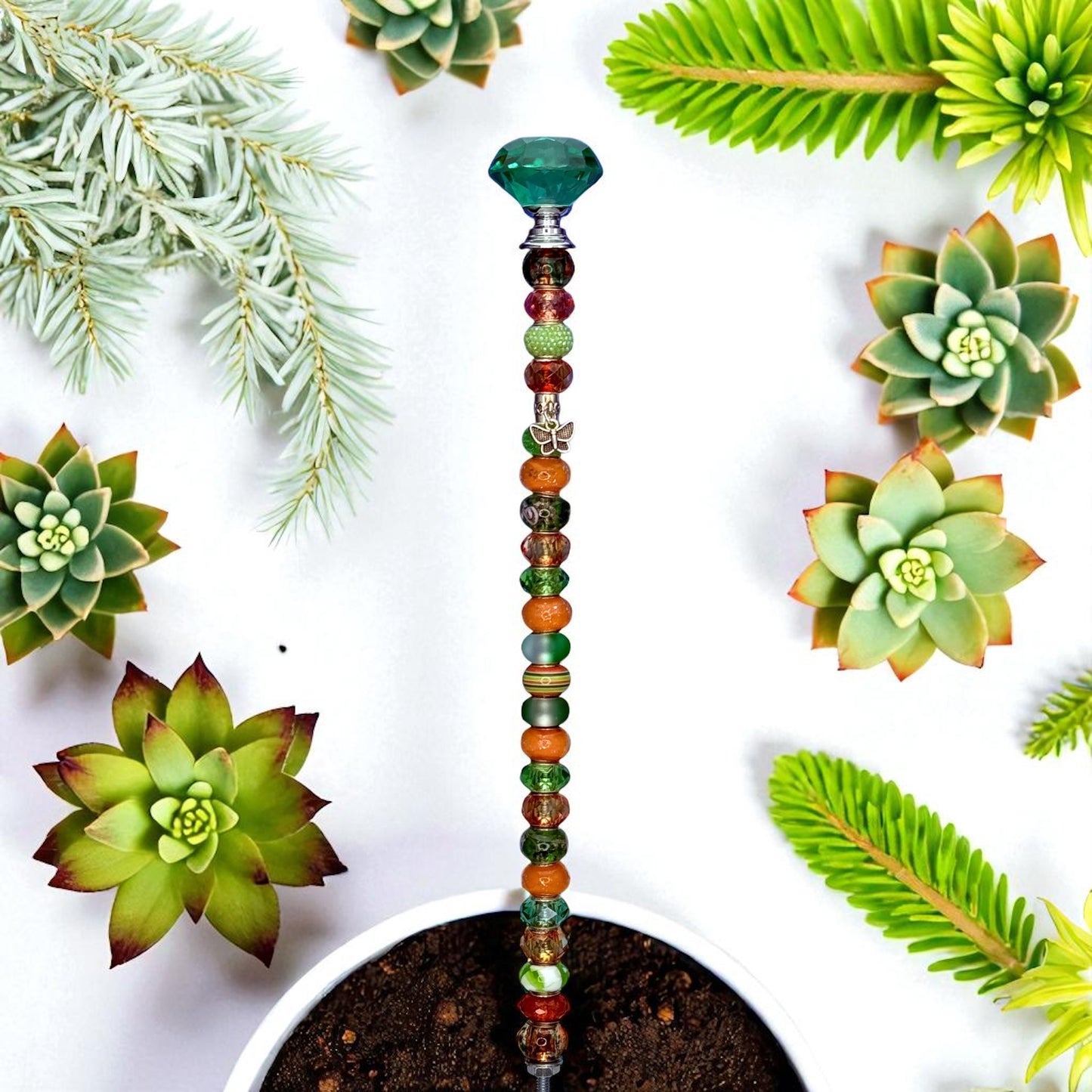 Garden Stake 1': Sunset Meadow - butterfly