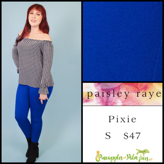 Pants: Pixie S - blue