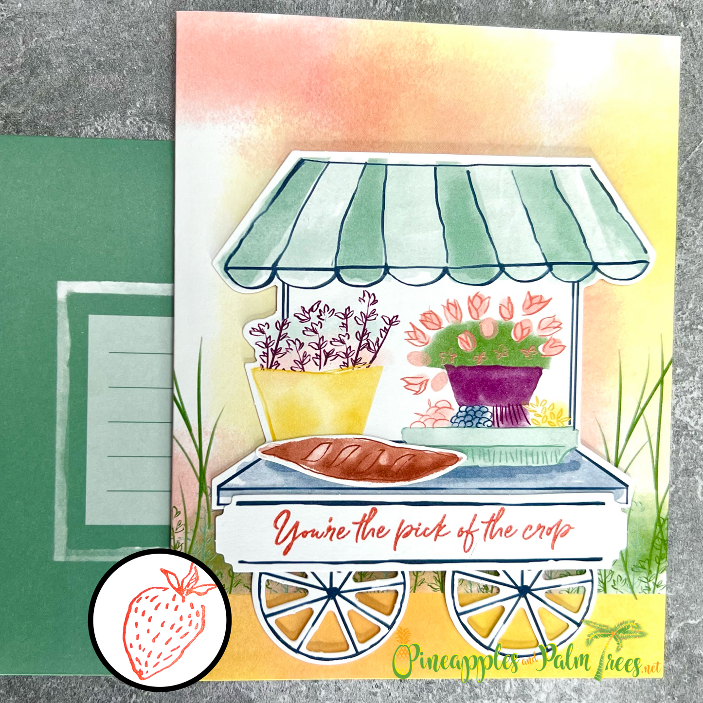 Greeting Card: You're the Pick of the Crop - vendor cart