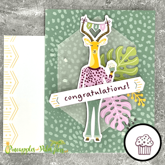 Greeting Card: Congratulations! - elk