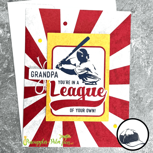 Greeting Card: Grandpa, You're in a League of Your Own - baseball