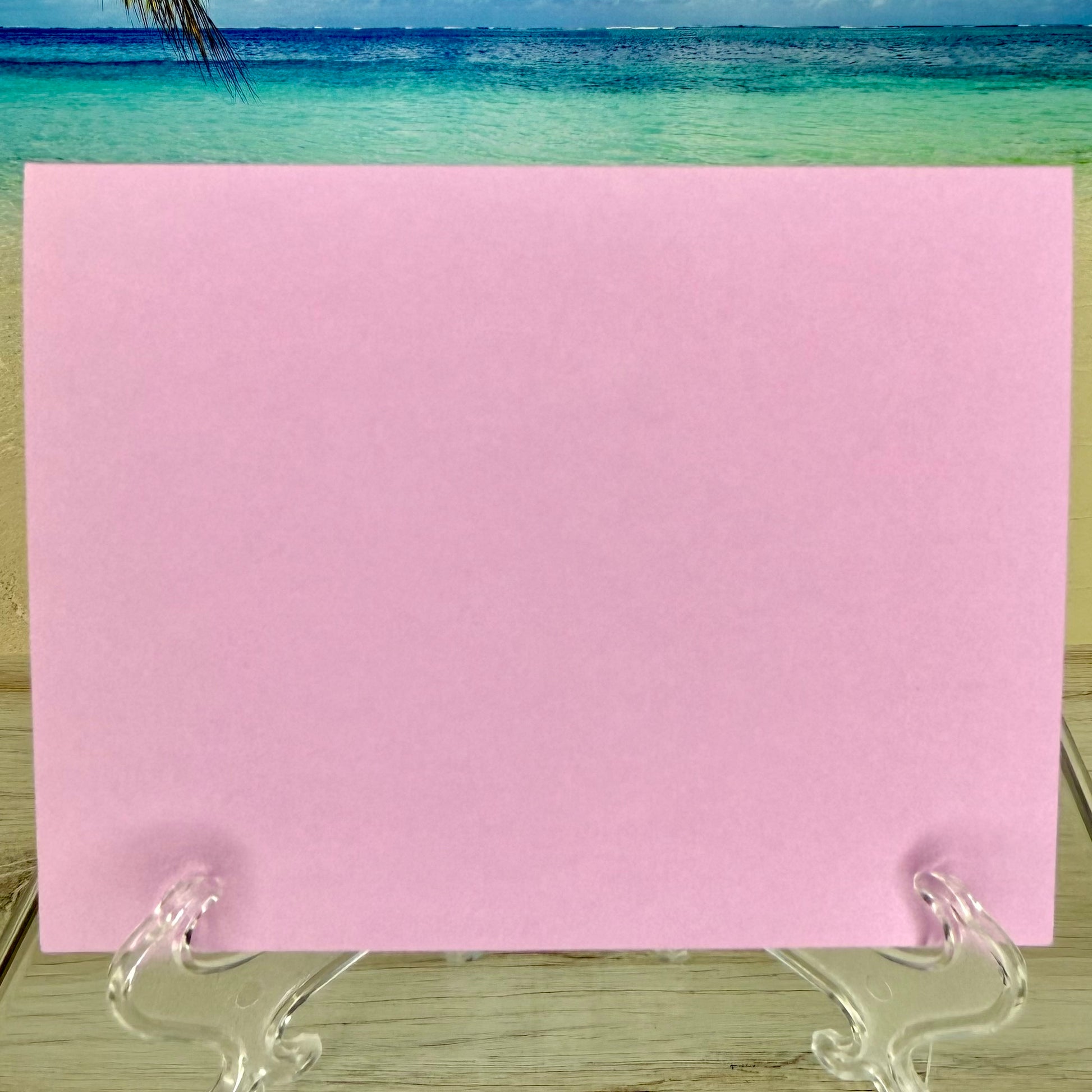 Back view of the envelope included with the ‘Hello’ greeting card — showcases the clean flap closure and quality cardstock backing.


