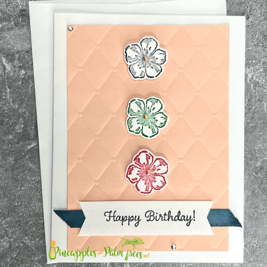 Greeting Card: Happy Birthday! - flowers