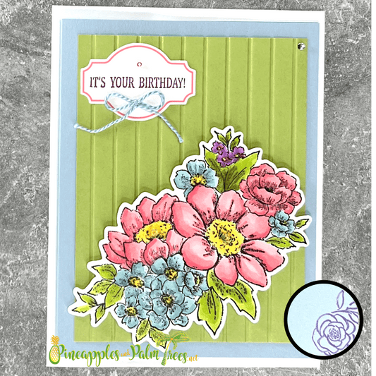 Greeting Card: It's Your Birthday - flowers