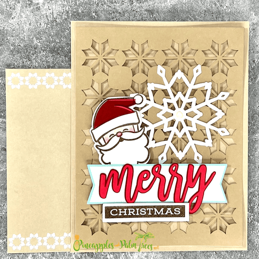 Greeting Card: Merry Christmas - Santa