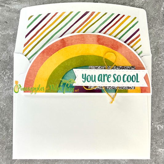 Greeting Card: You Are So Cool - rainbow